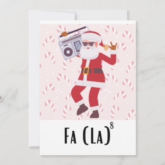 Fa-La-La Holiday Greetings Card