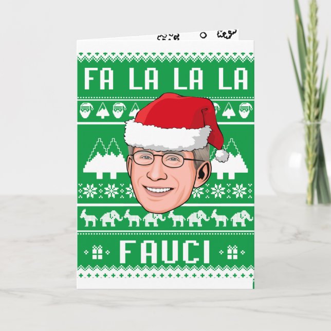 FA LA LA LA FAUCI CARD (Front)