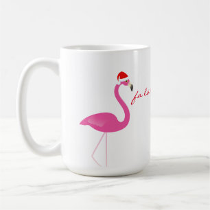 Fa la la la Flamingo Holiday Mug
