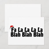 Fa La La La La Blah Blah Blah (Front/Back)