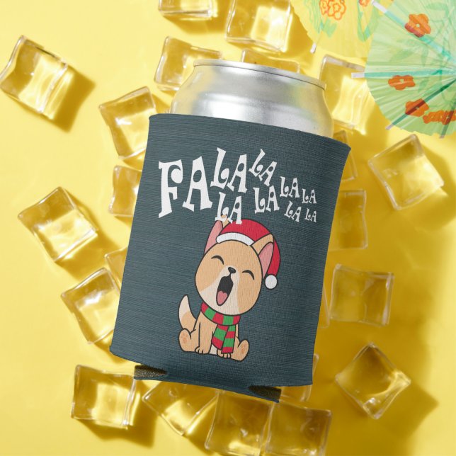 Fa La La La La Christmas Dog Singing | Can Cooler (In Situ Summer)