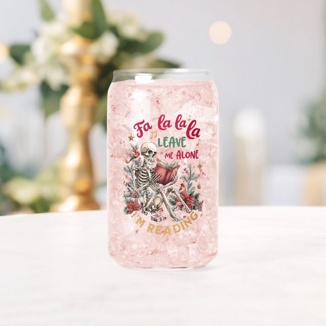 Fa La La La Leave Me Alone I'm Reading  Can Glass (Insitu (Wedding))