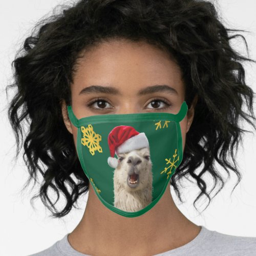 Fa La La La Llama Face Mask