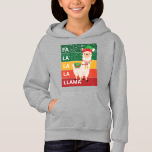 FA LA LA LA LLAMA HOODIE