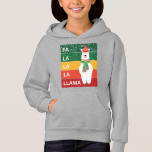 FA LA LA LA LLAMA HOODIE