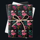 Fa La La La Mingo Christmas Flamingo Pink Lover Wrapping Paper Sheets<br><div class="desc">Fa La La La Mingo Christmas Flamingo Pink Lover</div>