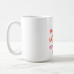 Fa La La La mingo Flamingo For Christmas Xmas Coffee Mug