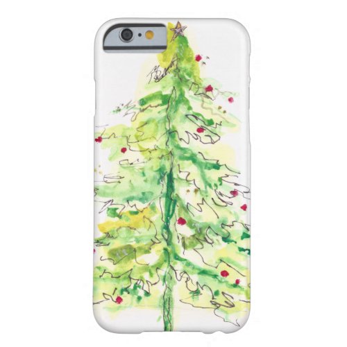 Fa La La La Tree design iPhonecase Barely There iPhone 6 Case