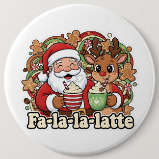 Fa-la-la-Latte Button