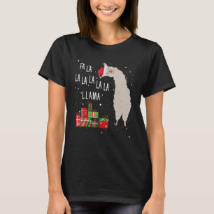 Fa La La Llama Christmas Christmas Lllama T-Shirt