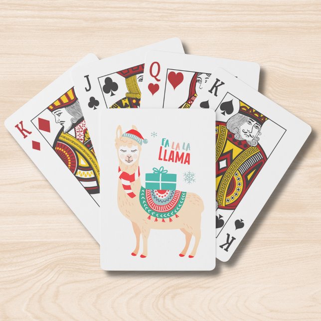 Fa La La Llama | Christmas Poker Cards (Creator Uploaded)
