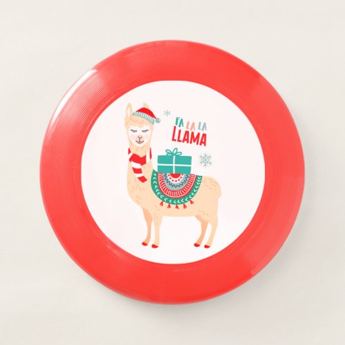 Fa La La Llama  Christmas Wham_O Frisbee