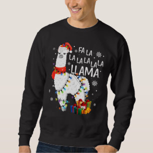 Fa La La Llama Funny Christmas Shirt Christmas