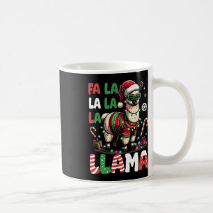 Fa La La Llama Funny Llama Christmas Animal Lover Coffee Mug