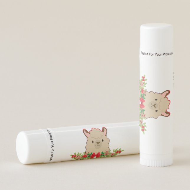 Fa La La Llama Lip Balm (Front)