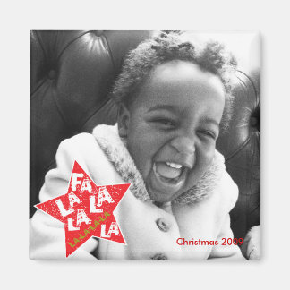 Fa La La Star Studded Magnet