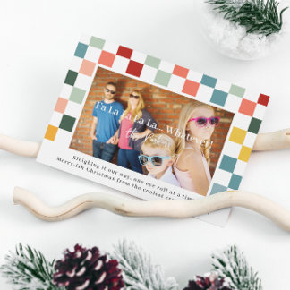 Fa La La Whatever | Funny Christmas Photo Holiday Card