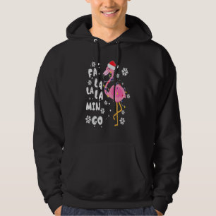 Fa Lalala Mingo Flamingo For Christmas Xmas Hoodie