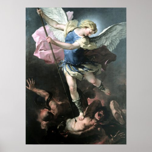 Fa Presto Saint Michael Poster