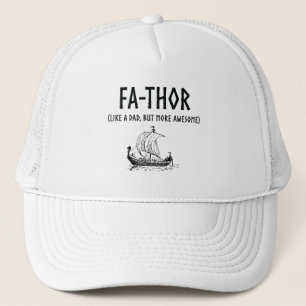 Fa-Thor Funny Father's Day Trucker Hat