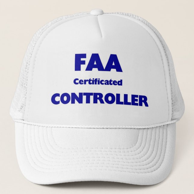 FAA Certificated Controller Trucker Hat (Front)