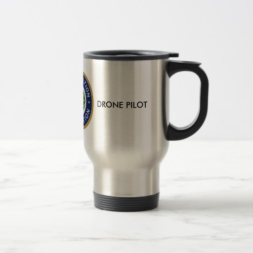 FAA CERTIFIED DRONE PILOT TRAVEL MUG