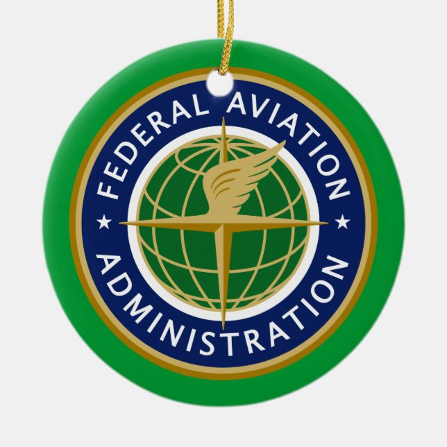 FAA Custom Christmas Ornament (Front)