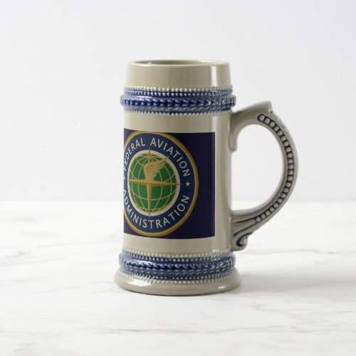 FAA federal aviation administration Beer Stein