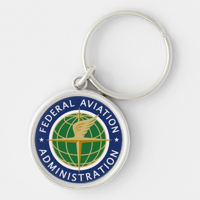 FAA federal aviation administration Keychain (Front)