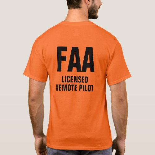 FAA Licensed Remote Pilot Shirt