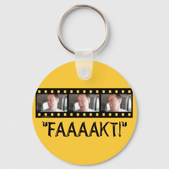 “FAAAAKT!” KEYCHAIN (Front)