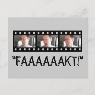 "FAAAAKT!" POSTCARD