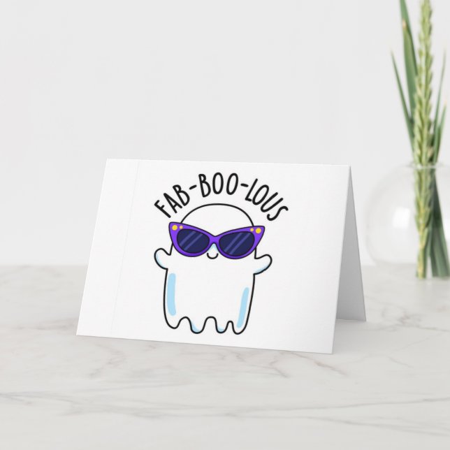 **FAB-BO-LOUS** HALLOWEEN SPENT WITH **YOU** CARD (Front)