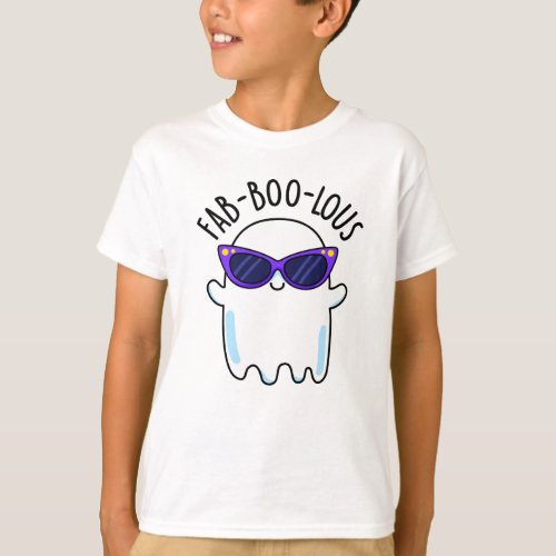 Fab_Boo_Lous Funny Ghost Pun  T_Shirt