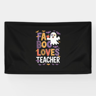 Fab Boo Lous Retro Halloween Banner