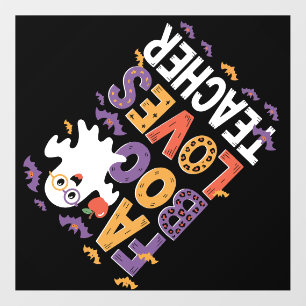 Fab Boo Lous Retro Halloween Wall Decal