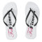 Fab Fitness logo flip flops