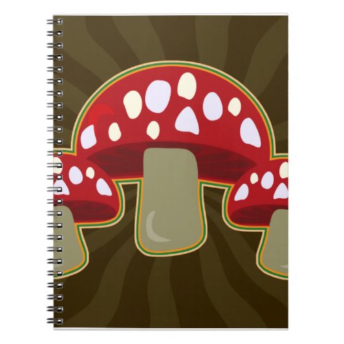 Fab Fungi Mushrooms Notebook