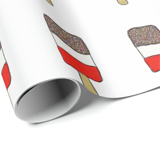 Fab Lolly Wrapping Paper (Roll Corner)