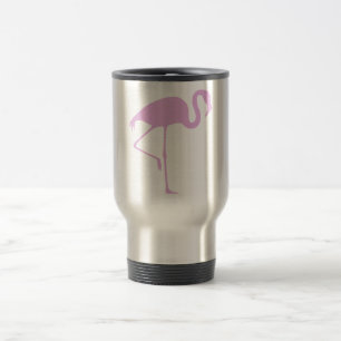 Fab Pink Flamingo Travel Mug