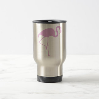 Fab Pink Flamingo Travel Mug