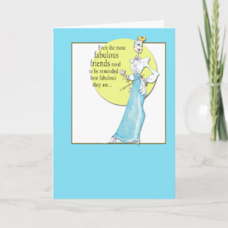 Fab Reminder/ frienship or birthday Card