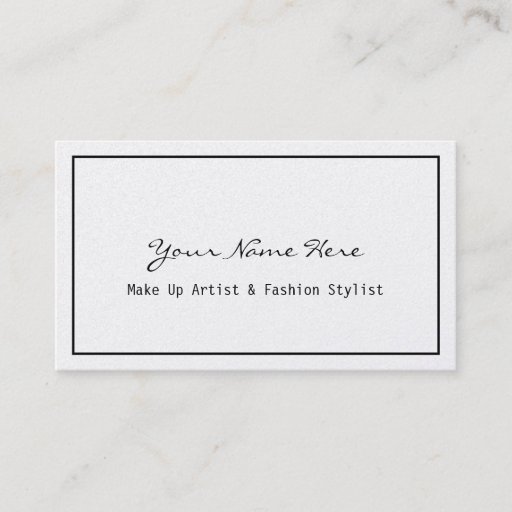 Customizable Fab &amp; Savvy Business Cards