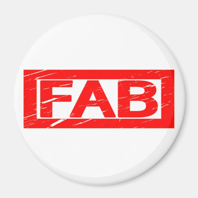 Fab Stamp Magnet (Front)