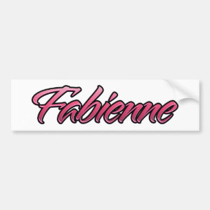 Fabienne faded pink Aufkleber Sticker