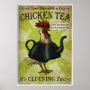 Fable 3 Propaganda chicken tea Poster