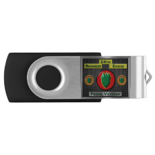 Fabled 24th Mechanized Infantry Division Flash Drive