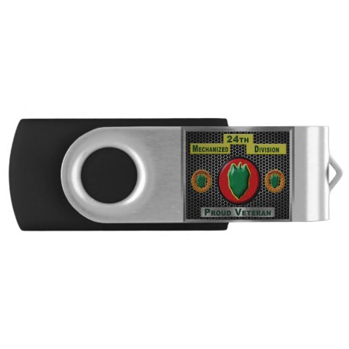 Fabled 24th Mechanized Infantry Division Flash Drive