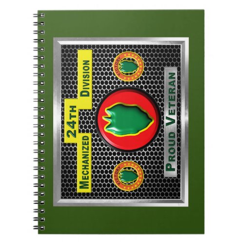 Fabled 24th Mechanized Infantry Division Notebook