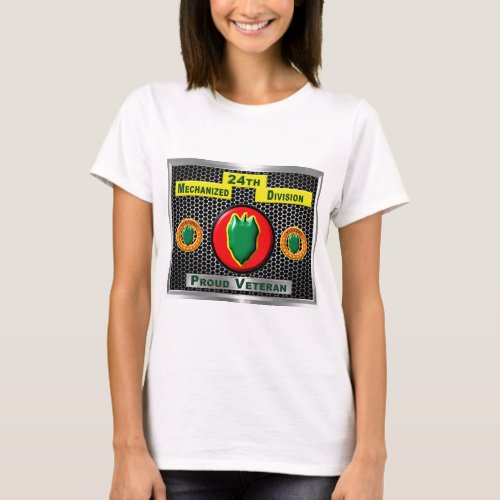 Fabled 24th Mechanized Infantry Division T_Shirt
